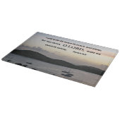 Planche À Découper Psaume 4:8 Je me coucherai en paix.... (Coin)