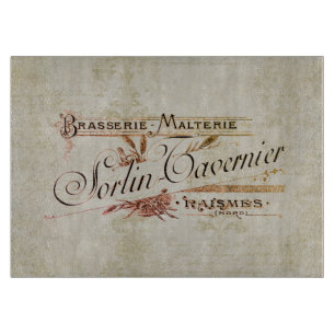 Planche À Découper Publicité vintage de brasserie française