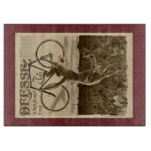 Planche À Découper Publicité vintage de vélos (Devant)