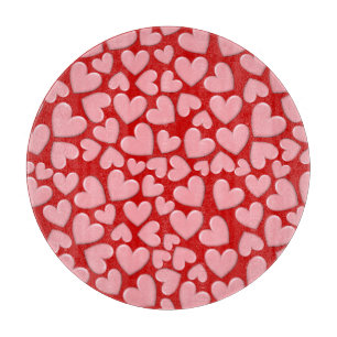 Planche À Découper Puffy Hearts