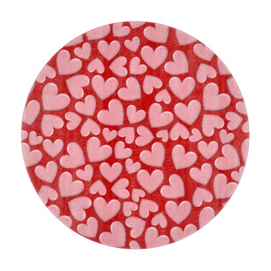 Planche À Découper Puffy Hearts (Devant)