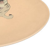 Planche À Découper Pug d'amour (Coin)