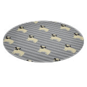 Planche À Découper Pug Gray Lined (Coin)