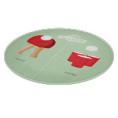 Planche À Découper Puis et maintenant : Ping-pong (Coin)