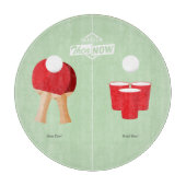 Planche À Découper Puis et maintenant : Ping-pong (Devant)