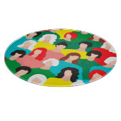 Planche À Découper Puissance des filles (Coin)