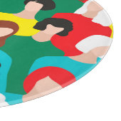 Planche À Découper Puissance des filles (Coin)