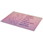 Planche À Découper Puppy Road to Enlightenment Cutting Board (Coin)