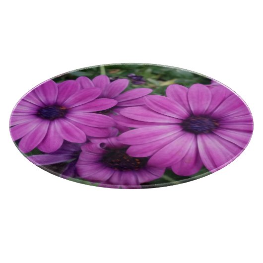 Planche À Découper Purple daisies (Coin)