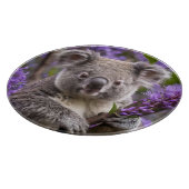 Planche À Découper Purple Jacaranda Koala Ours, (Coin)