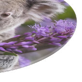 Planche À Découper Purple Jacaranda Koala Ours, (Coin)