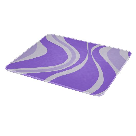 Planche à découper Purple Waves (Coin)