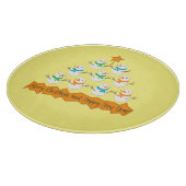 Planche À Découper Pyramide des sapins de Noël faite de bonhommes de  (Coin)