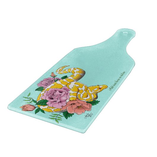 Planche À Découper Python albino (Coin)