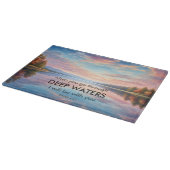 Planche À Découper Quand Vous Traversez La Planche De Découpe Des Eau (Coin)