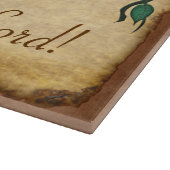 Planche À Découper Quant à moi et à ma Chambre, nous servirons le (Coin)