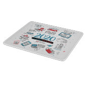 Planche À Découper Quarantine Christmas Funny 2020 (Coin)