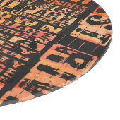 Planche À Découper Quartiers de NYC Orange (Coin)