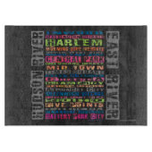 Planche À Découper Quartiers NYC Arc-en-ciel (Devant)