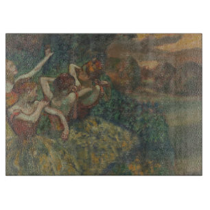 Planche À Découper Quatre Danseurs, Peinture impressionniste, Edgar D