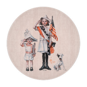 Planche À Découper Quatre juillet