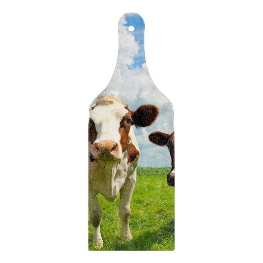 Planche À Découper Quatre vaches de causerie (Devant)