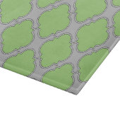 Planche À Découper Quatrefoil vert (Coin)
