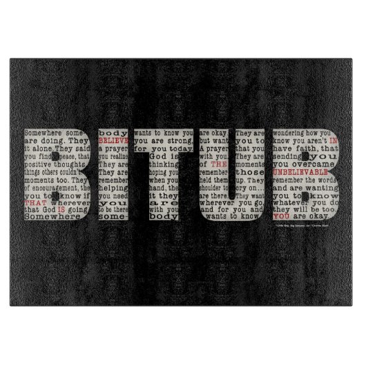 Planche À Découper Quelque part (BITUB) (Devant)