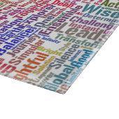 Planche À Découper Question Apprendre Nuage MotssTexte Motif Message (Coin)