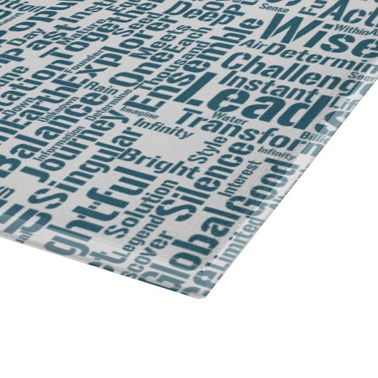 Planche À Découper Question Apprendre Nuage MotssTexte Motif Message (Coin)