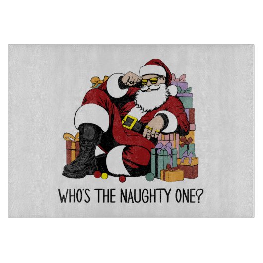 Planche À Découper Qui est le méchant (Devant)