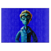 Planche À Découper Qui vous regarde Planche à verre (Devant)