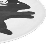 Planche À Découper Rabbit Silhouette main (Coin)