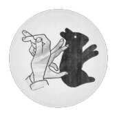 Planche À Découper Rabbit Silhouette main (Devant)