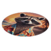 Planche À Découper Raccoon Holiday (Coin)