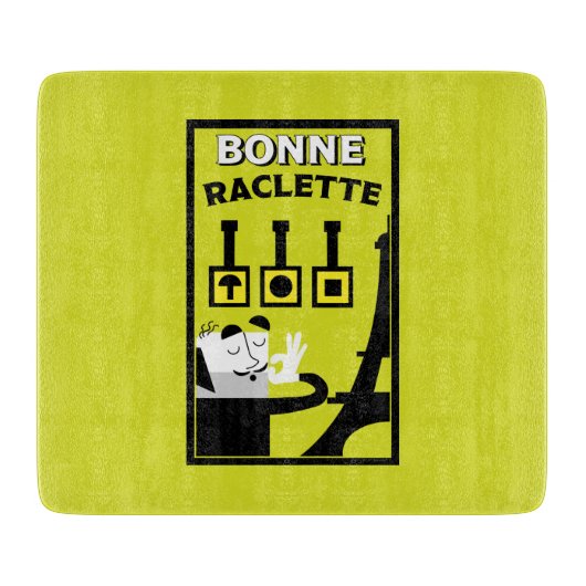 Planche À Découper Raclette française (Devant)