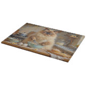 Planche À Découper Ragdoll Cat Cooking in Kitchen (Coin)