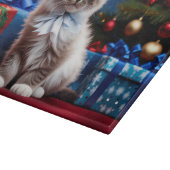 Planche À Découper Ragdoll Kitten cadeau de Noël (Coin)