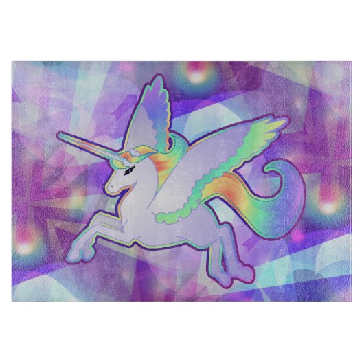 Planche À Découper Rainbow Alicorn (Devant)