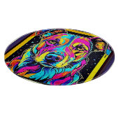 Planche À Découper Rainbow Dog Portrait Art (Coin)