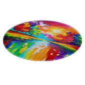 Planche À Découper Rainbow Forest Sunset Dreams (Coin)