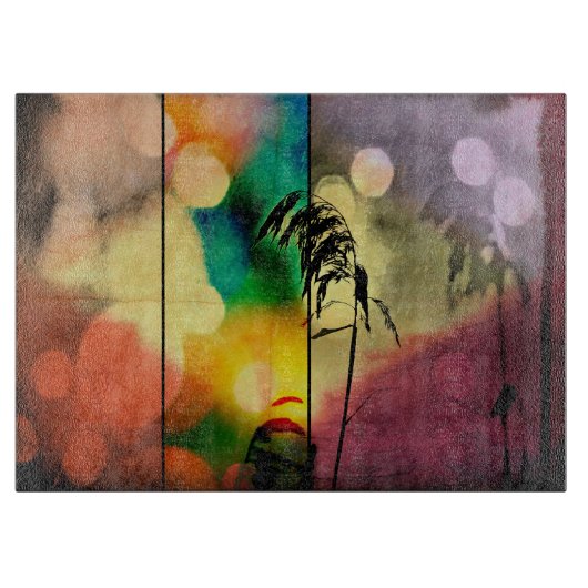 Planche À Découper Rainbow Grass Drama Cutting Board (Devant)