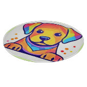 Planche À Découper Rainbow Puppy Love (Coin)