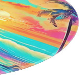 Planche À Découper Rainbow Sunset Beach (Coin)