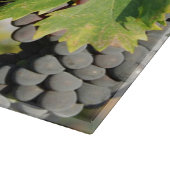 Planche À Découper Raisins de vigne sur vigne (Coin)