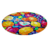 Planche À Découper Raisins, pomme et agrumes Peinture. Commandez dès  (Coin)