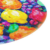 Planche À Découper Raisins, pomme et agrumes Peinture. Commandez dès  (Coin)