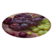 Planche À Découper Raisins Rouge Et Vert (Coin)