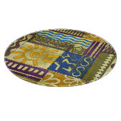 Planche À Découper Rajasthan Indian, Patchwork Tapis Texture. (Coin)
