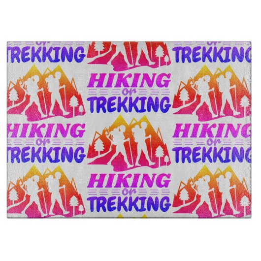 Planche À Découper Randonnée ou trekking (Devant)